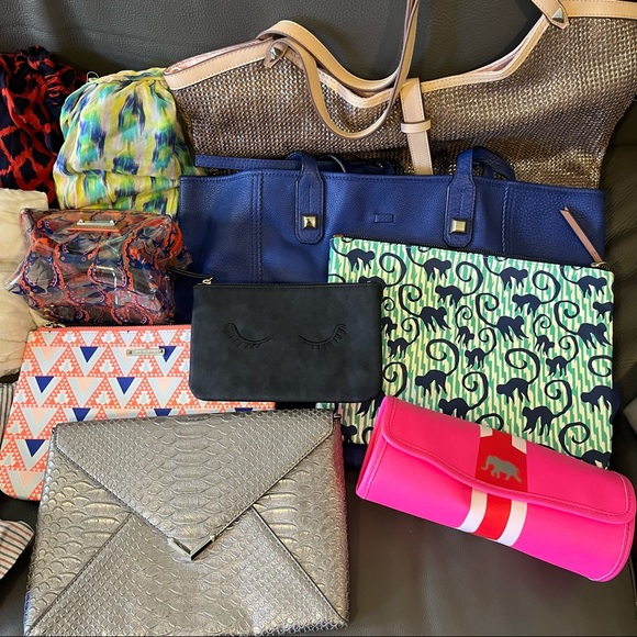Stella & Dot scarves and bags lot (15 pieces!) - Picture 3 of 4